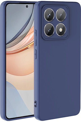 Ardemix Xiaomi 14t Pro Uyumlu Kılıf Mara Lansman Kapak-lacivert Lacivert
