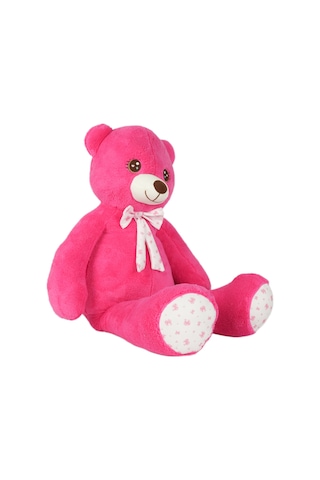 100 Cm Love Bam Fuşya Ayı Çok Renkli