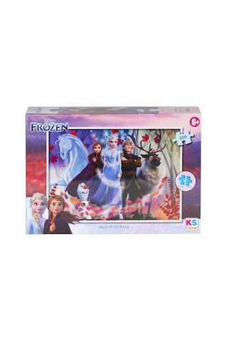 Frz 714 Frozen Puzzle 100 Parça -ks Puzzle Standart