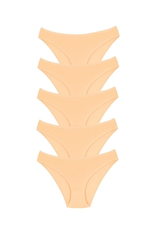 New Lilla 1001 Kadın 5'Lı Günlük Slip Külot (549351478)