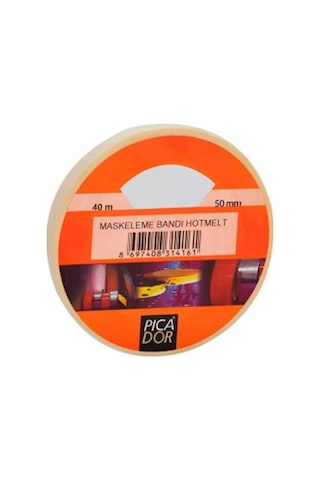 Picador Maskeleme Bandı Askılı Hotmelt 50 Mm X 40 M