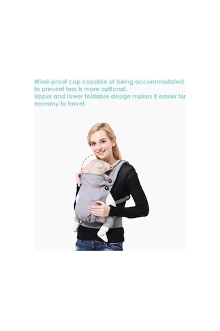 Dört Mevsim Çok Fonksiyonlu Bebek Taşıyıcı Nefes Alabilen Sevimli Pembe Pembe