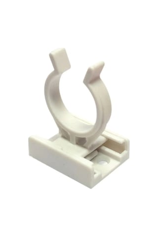 Baza Klipsi Tekli 4 Adet Beyaz