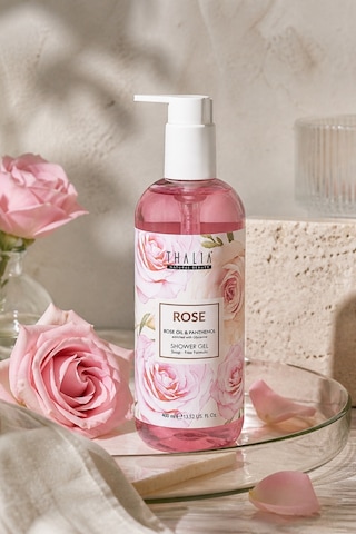 Thalia Gül Özlü Nemlendiricili Duş Jeli 400ml Gül Yağı