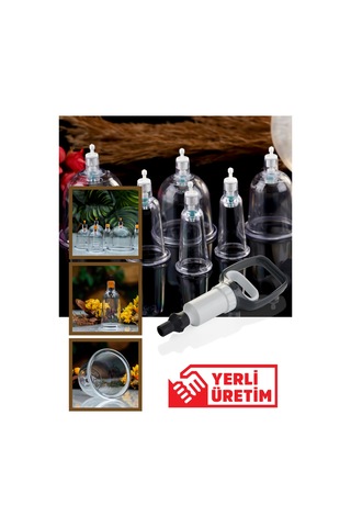 100 Adet 6 Numara Hacamat Hacamat & Masaj Kupası