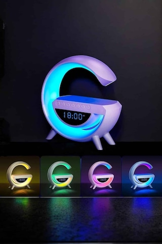 Astraltech Android Uyumlu Akıllı Bluetooth Hoparlör Kablosuz Şarj Cihazı Standı