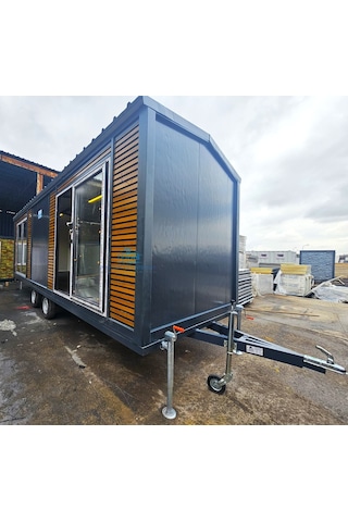 250 X 800 Teras Evim Tiny House Akustik Pvc Kaplama Kendinden Çatılı Kredi Kartına Vade Farksız Taksit Fabrikadan