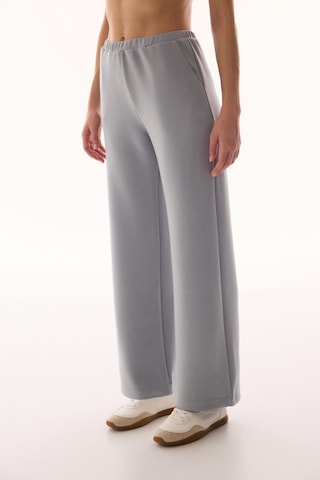 Penti Gri Silky Touch Yüksek Bel Bol Paça Pantolon