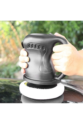 Ally R-8303 12V Mini Araç Cilalama Yıkama Parlatma Makinesi Turuncu