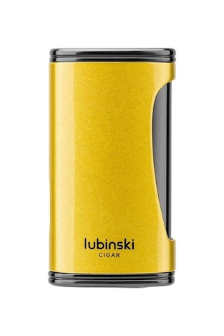 Lubinski Yeni Seri Dahili Delicili Yaprak Alev Puro Çakmağı Gold Lb-200