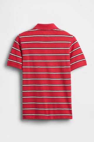 Gap Erkek Çocuk Logo Detaylı Pique Kırmızı Polo T-shirt-13554 Kırmızı