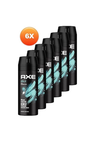 Apollo Erkek Deodorant 150 Ml 6'lı Set