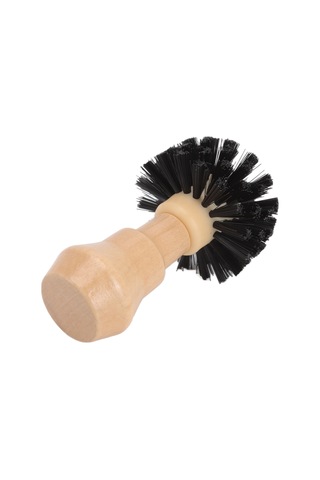 Kangvka Kahve Portafilter Temizleme Fırçası - Ağaç Kolu Nilon Fırça - 58mm - Bar Aleti - Kaliteli Ve Dayanıklı Diğer