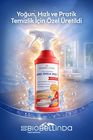 Genel Temizlik Sprey 450 Ml Yüzey Temizleyici Diğer