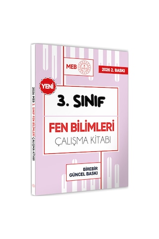 2026 MEB ÖDM İlkokul 3.Sınıf FEN BİLİMLERİ Çalışma Kitabı Alıştırmalı Soru Bankası BASKI ÜCRETİ2026 MEB ÖDM İlkokul 3.Sınıf FEN BİLİMLERİ Çalışma Kitabı Alıştırmalı Soru Bankası BASKI ÜCRETİ