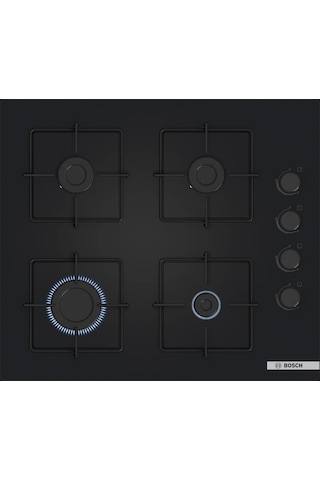 Bosch HBJ559EB6T - POP6C6P31O - DWK63PJ60T 3D Fry Tepsili Siyah 3'lü 622 Ankastre Set