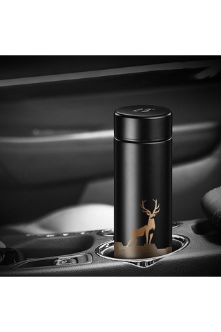 Besthome1 Akıllı Dokunmatik Ekranlı 500ml Sızdırmaz Paslanmaz Çelik Termal Bardağı