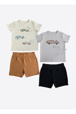 Organik Owen 4'lü Takım Sarı Sari