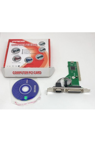 Prıge Pcı 1 Port Rs232 - 1 Port Paralel Kart