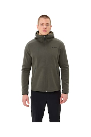 Vaude Idris Fleece Fermuarlı Erkek Hoodie 47980 Khaki