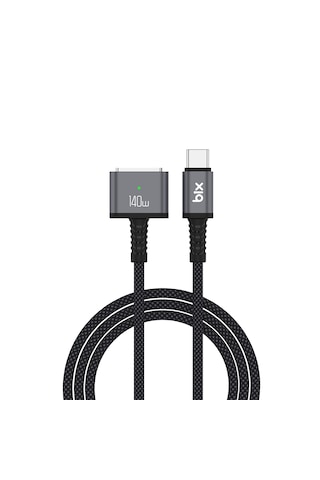 Bix BXM3C 140 W Type-C To Magsafe 3 Apple Uyumlu MacBook Şarj Kablosu