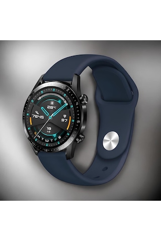 Huawei Watch Gt 3 46mm İçin Uyumlu Silikon Kordon