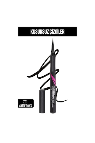 Maybelline New York Eyeliner Hyper Precise All Day Eyeliner Matte Black