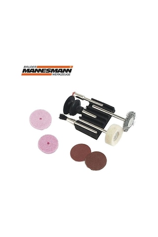 Mannesmann 92564 Mini Fırça Zımpara Seti 9  Parça