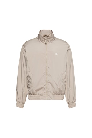 Calvin Klein Ls Dolgusuz Naylon Harrington Vintage Haki Erkek Ceket-13073 Bej