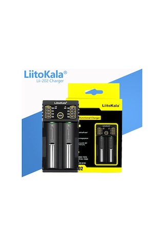 Conventions1 Liitokala Lii-202 18650 Şarj Cihazı