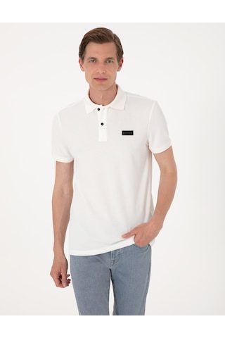 Pierre Cardin Erkek Beyaz Tişört 50309959-vr013 Beyaz
