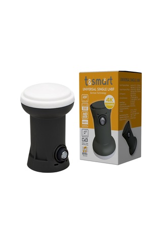 Tsmart 0.7DB Ultra HD 4K Universal Tek Çıkışlı Single Lnb