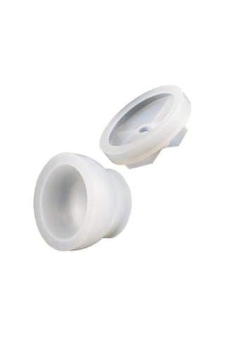 Silikon Taş Tozu Ayaklı Mumluk Mücevher Saklama Kutusu Kalıbı