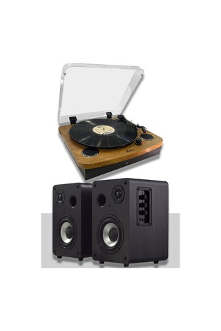 Midex MTX-256S Bluetooth USB Nostaljik Pikap Hoparlör Ses Sistemi Seti