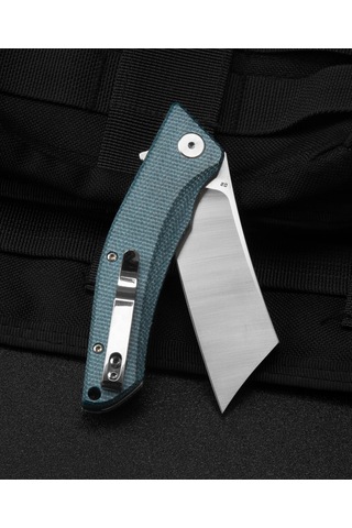 Bestech Cubis Micarta Sap D2 Çelik Kamp Çakı Bg42c Açık Gri