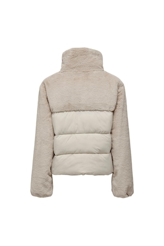 Only Onlwanja Fur Puffer Mıx Jacket Cc Otw 001
