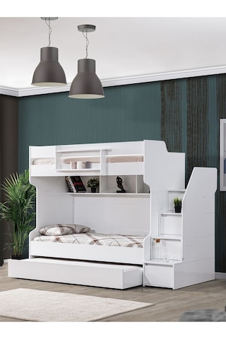 Ranza, Cesur Yavrulu Ranza - Beyaz 3 Adet Comfort Yatak 90 X 190 CM