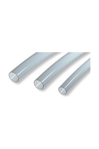 Luxhookahhouse 1/2 Şeffaf Su Hortumu 12 Mm Kalınlığında 25 Metre
