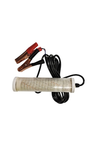 Qingmipy 12v Yeşil Led Balık Çekici Dalış Işığı, Gece Balıkçılığı İçin Su Altı Aydınlatma Şeffaf