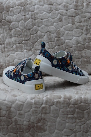 Vicco 346.p24y.141-11 Lee Saks Mavi Keten Sneaker Erkek Çocuk Ayakkabı 001