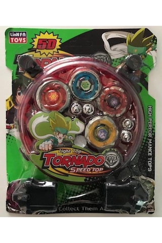 Beyblade Metal Fushion Tornado Clash 5d Arenalı 4 Lü Oyuncak Seti Diğer