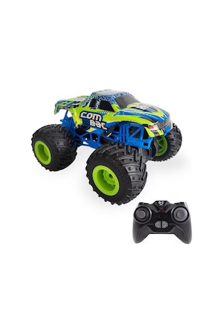 1:16 Uzaktan Kumandalı Akrobat Araba - 2.4 Ghz 4x4 Şarjlı Off-road Kamyon Dik Durabilen Oyuncak Araç Çok Renkli