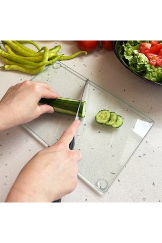 Cam Kesme Tablası - Cam Kesme Tahtası Saydam 17cm X 29cm