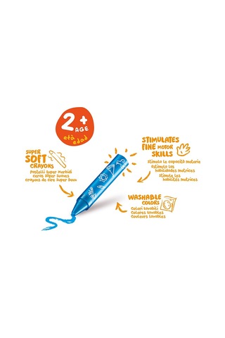 Jumbo Pastel Boya 8'li Diğer