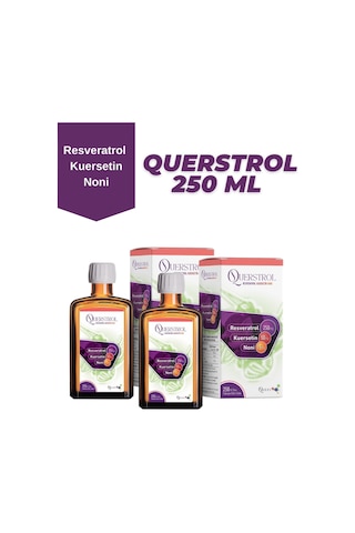 Querstrol 250 ML X 2 Adet Resveratrol Quercetin Noni İçerikli