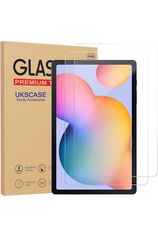 Samsung Uyumlu Galaxy Tab S6 Lite Sm-p610 Ekran Koruyucu Temperli Cam 2 Adet
