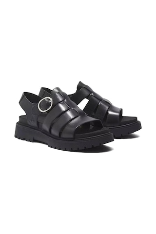 Timberland Tb0a5zkz Clairemont Way Fishermansandal Siyah Kadın Sandalet Siyah