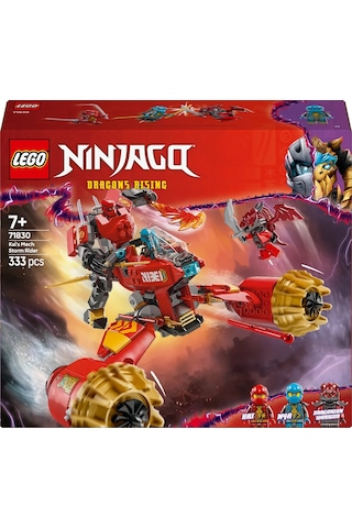 LEGO® NINJAGO® Kai’nin Robot Fırtına Aracı 71830 - 7 Yaş ve Üzeri Çocuklar için Yaratıcı Oyuncak Yapım Seti (333 Parça)