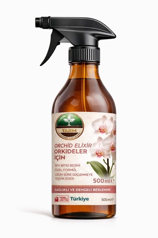 Tarm Orchid Elixir Sprey Orkide Bitki Besini: Tomurcuk Bombası, Çiçek Açtırıcı Formül 500 ML