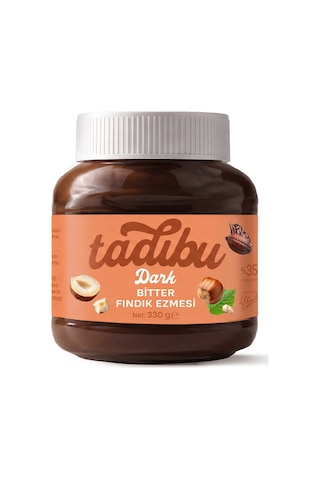 Abdurrahman Tatlıcı Tadıbu Bitter Kakaolu Fındık Ezmesi 330 G Abdurrahman Tatlıcı Tadıbu Bitter Kakaolu Fındık Ezmesi 330 G